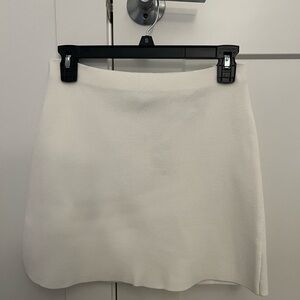 Zara Plain Knit Mini Skirt